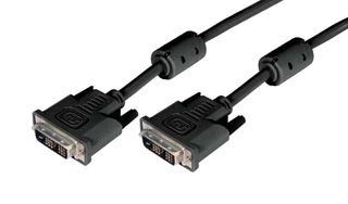 L-COM CGDVIMM-3 Cable de Audio / Video, DVI-D Un Enlace Macho, DVI-D Un Enlace Macho, 3 ft, 914.4 mm, Negro