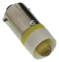 VCC / VISUAL COMMUNICATIONS COMPANY VC18602452 LED Replacement Lamp, BA9s, Yellow, T-1 3/4 (5mm), 590 nm, 2 cd