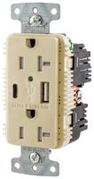 HUBBELL WIRING DEVICES USB20AC5I