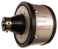 AMPHENOL WILCOXON F4/F7 Electromagnetic/Piezoelectric Shaker, 1.5A, 25 ohm, 800Vrms, 13 mV/g, Titanium, Stud