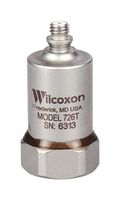 AMPHENOL WILCOXON 726T Accelerometer, 0.1 V/g, 10-32 Tapped Hole Mount, 18 to 30VDC, -50 to 120 °C