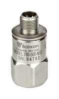 AMPHENOL WILCOXON 786-500-M12-D2 Accelerometer, 0.5 V/g, 1/4-28 UNF Tapped Hole Mount, 18 to 30VDC, -50 to 120 °C
