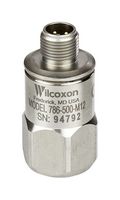 AMPHENOL WILCOXON 786-500-M12-IS Accelerometer, 0.5 V/g, 1/4-28 UNF Tapped Hole Mount, 18 to 30VDC, -50 to 120 °C