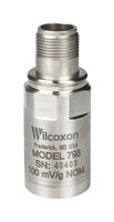 AMPHENOL WILCOXON 793 Accelerometer, 0.1 V/g, 1/4-28 UNF Tapped Hole Mount, 18 to 30VDC, -50 to 120 °C