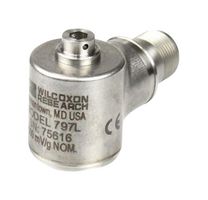 AMPHENOL WILCOXON 797L Accelerometer, 500 mV/g, 30 VDC, 10 g, -50°C to 120°C, Module
