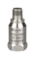 AMPHENOL WILCOXON 799M Accelerometer, 1 V/g, 30 VDC, 5 g, -50°C to 80°C, Module
