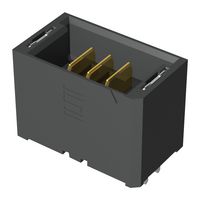 SAMTEC UMPT-03-06.5-G-VT-SM-WT-K Pin Header, Power Terminal, PCB Header, Board-to-Board, 2 mm, 1 Rows, 3 Contacts