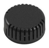 HAMMOND 1551V11BK Plastic Enclosure, Round, Wall Mount, ABS, 20 mm, 45 mm, IP30