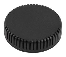 HAMMOND 1551V13BK Plastic Enclosure, Round, Wall Mount, ABS, 20 mm, 80 mm, IP30