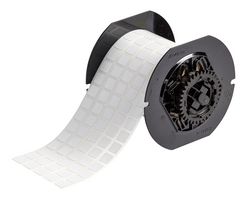 BRADY B33-12-719 Label, Thermal Transfer Printable, 11.1 mm, 12.7 mm, Polyimide, White