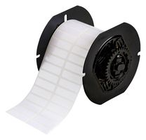 BRADY B33-147-423 Label, Thermal Transfer Printable, 9.525 mm, 38.1 mm, Polyester, White