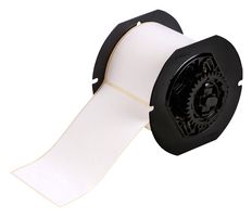 BRADY B33-20-425 Label, Thermal Transfer Printable, 127 mm, 76.2 mm, Polypropylene, White