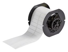 BRADY B33-37-8591-WT Label, Thermal Transfer Printable, 12.7 mm, 38.1 mm, Polyester, White