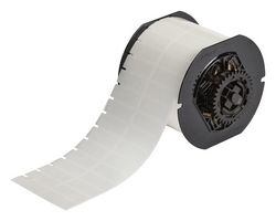 BRADY B33-37-430 Label, Thermal Transfer Printable, 12.7 mm, 38.1 mm, Polyester, Clear