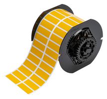 BRADY B33-37-8591-YL Label, Thermal Transfer Printable, 12.7 mm, 38.1 mm, Polyester, Yellow
