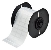BRADY B33-5-435 Label, Thermal Transfer Printable, 12.7 mm, 25.4 mm, Metallised Polyester, Silver