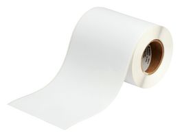 BRADY JPC-4000-7425J LABEL, 15.24M X 101.6MM, WHITE