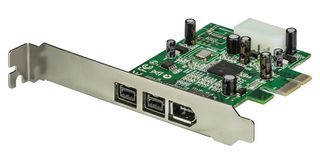 STARTECH PEX1394B3 Tarjeta de E/S, 3 puertos, PCI Express, Fire Wire 800/400