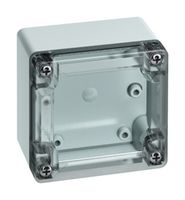 ALTECH 101-003-01 Plastic Enclosure, w/Quick Turn Screw, Multipurpose, ABS, 55 mm, 82 mm, 84 mm, IP67