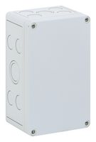 ALTECH 105-407 Plastic Enclosure, Sidewall Knockout, Multipurpose, Polystyrene, 90 mm, 182 mm, 180 mm, IP66
