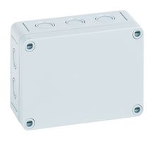 ALTECH 105-409 Plastic Enclosure, Sidewall Knockout, Multipurpose, Polystyrene, 57 mm, 130 mm, 94 mm, IP66