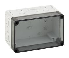 ALTECH 106-506 Plastic Enclosure, Sidewall Knockout, Multipurpose, Polystyrene, 111 mm, 180 mm, 110 mm, IP66
