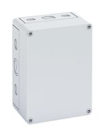 ALTECH 127-915 Plastic Enclosure, Sidewall Knockout, Multipurpose, Polycarbonate, 84 mm, 180 mm, 130 mm, IP66