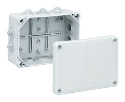 ALTECH 326-950 Plastic Enclosure, Knockout, Junction Box, Polypropylene (PP), 77 mm, 119 mm, 164 mm, IP55