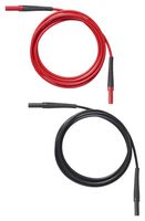FLUKE TL321 Test Lead Set, w/Indicator & Straight to Straight Connectors, Banana Plug, Shrouded