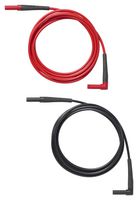 FLUKE TL324 Test Lead Set, w/Indicator & Straight to Angle Connectors, Banana Plug, Shrouded