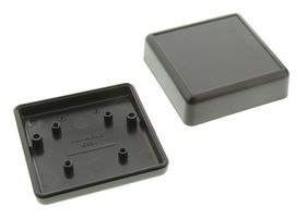 HAMMOND 1593JBK Plastic Enclosure, 1593 Series, Ergonomic, Recessed Top, Handheld, ABS, 66 mm, 66.3 mm, 28 mm