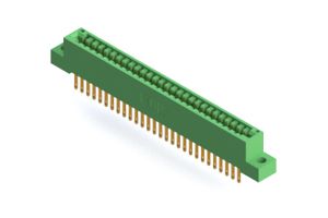 EDAC 346-056-500-204 Card Edge Connector, Dual Side, 1.57 mm, 56 Contacts, Panel Mount, Straight