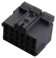 TE CONNECTIVITY - AMP 1-967624-1 Automotive Connector Housing, Junior Power Timer Series, Receptacle, 18 Positions