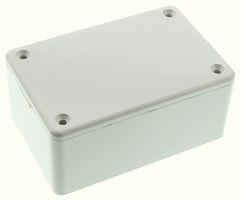 HAMMOND 1591LGY Plastic Enclosure, IP54, NEMA 12K, Multipurpose, ABS, 83.8 mm, 56 mm, 39 mm, IP54