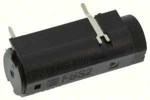 SCHURTER 0031.3981 Fuseholder, PCB Mount, 250V, 10A, 5 x 20mm, Solder, Through Hole, Slotted Cap, Horizontal, PC3