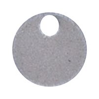 PANDUIT MT150D-Q Wire Marker, Tag, Blank (No Legend), Natural, 38mm x 38mm
