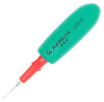 EXCELTA 260D-ET Spatula, Lubricator, Mini, Straight, SS Handle, Oiler, 0.025" Tip, 260 Series