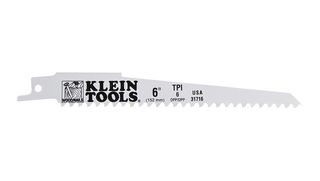 KLEIN TOOLS 31716 RECIPROCATING SAW BLADE, 6", 6TPI