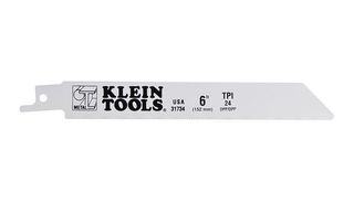 KLEIN TOOLS 31734 RECIPROCATING SAW BLADE, 6", 24TPI