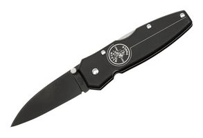 KLEIN TOOLS 44000-BLK POCKET KNIFE, LOCKBACK, 2.25", 5.5", BLK
