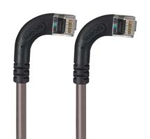 L-COM TRD695RA14GRY-20 Cable Ethernet, Cat6, RJ45 90° Macho a RJ45 90° Macho, UTP (par trenzado sin blindaje), Gris