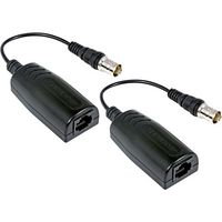SECO-LARM NE-SE01-020Q Passive Ethernet Extender, Over Coax, Enforcer, 1 Channel, 10/100 Mbps, 1 Set