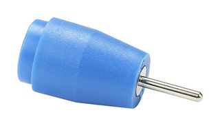 CAL TEST ELECTRONICS CT3149-6 Banana Test Connector, Jack, Panel Mount, 25 A, 1 kV, Nickel Plated Contacts, Blue