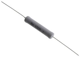 NEOHM - TE CONNECTIVITY ROX8J100R Through Hole Resistor, 100 ohm, ROX Series, 8 W, ± 5%, Axial Leaded, 750 V