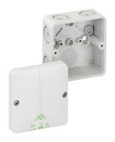 ALTECH 490-902 Plastic Enclosure, Junction Box, Polycarbonate, 52 mm, 80 mm, 80 mm, IP65