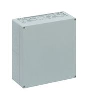 ALTECH 740-402 Plastic Enclosure, Sidewall Knockout, Multipurpose, Polystyrene, 132 mm, 300 mm, 300 mm, IP65