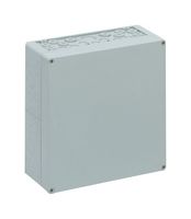ALTECH 741-402 Plastic Enclosure, Sidewall Knockout, Multipurpose, Polycarbonate, 132 mm, 300 mm, 300 mm, IP65