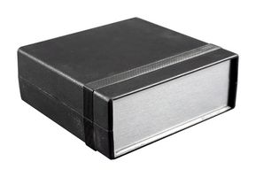 HAMMOND 1598RBBBK Plastic Enclosure, Instrument, ABS, 36 mm, 154 mm, 179 mm, IP54