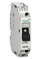 SCHNEIDER ELECTRIC GB2CB05 Thermal Magnetic Circuit Breaker, TeSys Series, 500 mA, 1 Pole, 48 V, 250 V, DIN Rail, Panel