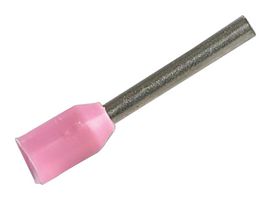 MULTICOMP PRO E0308-PINK Férula, Un Cable, 24 AWG, 0.34 mm², 8 mm, Rosa, Serie E0308